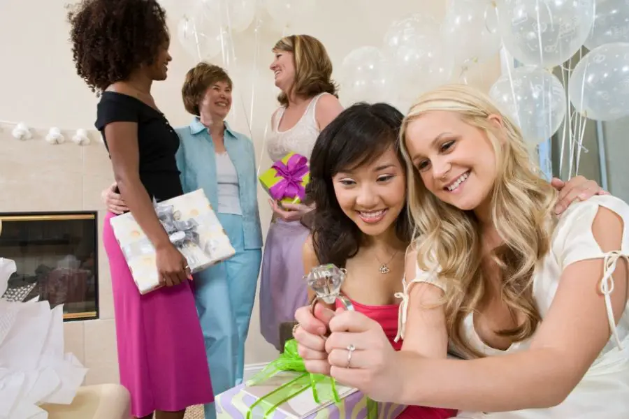 What determines the cost of a bridal shower
