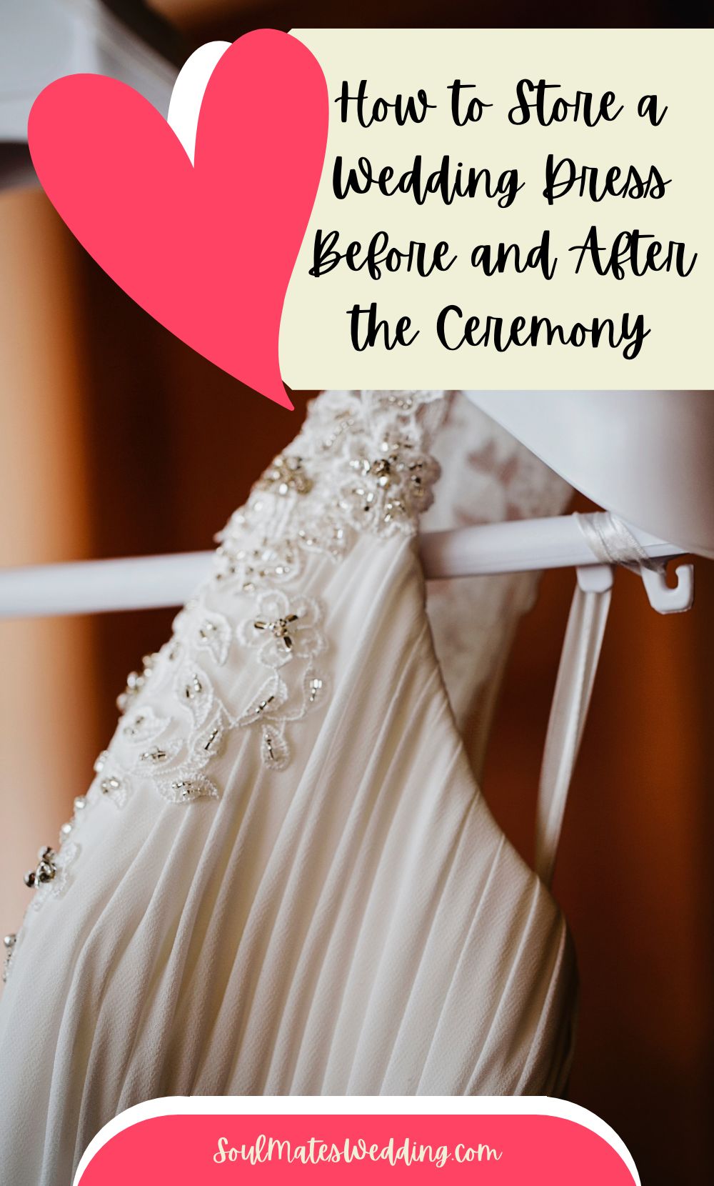 Storing Your Wedding Dress Before that Special Day