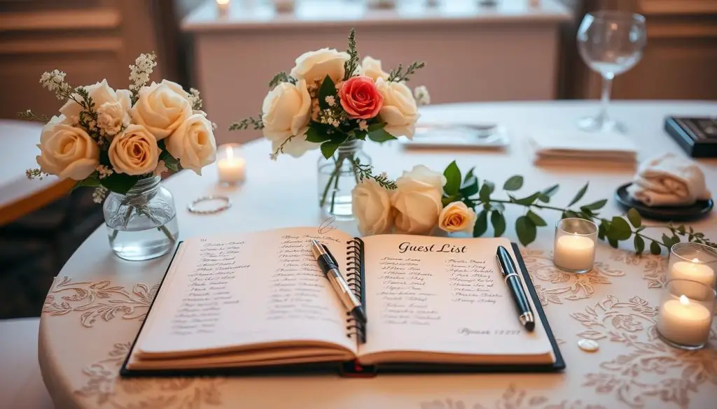 wedding guest list